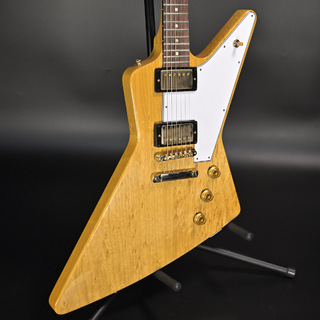 Gibson Custom Shop 1958 Korina Explorer Reissue VOS White Pickguard Natural 【名古屋栄店】