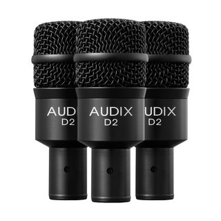 Audix D2Trio ダイナミックマイクロフォン 3本セット