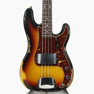 Fender Custom Shop 1966 Precision Bass  Journeyman Relic  3-Color Sunburst/Rosewood