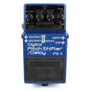 BOSS 【中古】 デジタル ピッチシフター ディレイ エフェクター BOSS PS-3 Digital Pitch Shifter / Delay