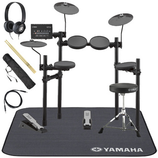 YAMAHA DTX402KS 電子ドラム 純正ヘッドホンとスティックとマットセット