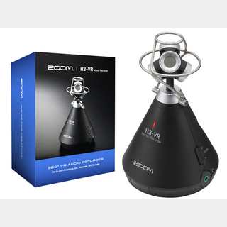 ZOOM H3-VR 360度 VR ハンディーレコーダー ☆送料無料