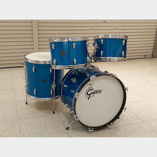 Gretsch 【VINTAGE】60s Custom Rock N Roll Sparkling Blue Pearl 4点SET 20",12",13",16"