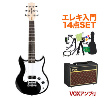 VOX SDC-1 MINI BK ミニエレキギター初心者14点セット 【VOXアンプ付き】 ミニギター