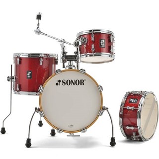 Sonor SN-AQXJUN #RMS [AQX JUNGLE Shell Set / Red Moon Sparkle] 【シンバル、ハードウェア別売】