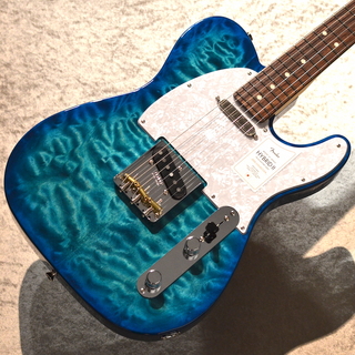 Fender 2024 Collection Made in Japan Hybrid II Telecaster ～Quilt Aquamarine～ #JD24010297 【3.36kg】