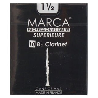 MARCASUPERIEURE B♭クラリネット リード [1.1/2] 10枚入り