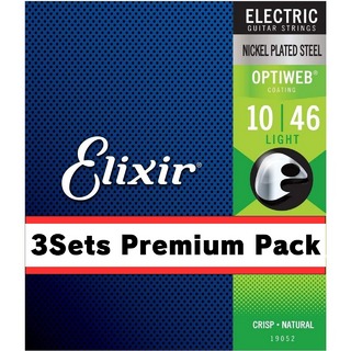 Elixir OPTIWEB Light (.010 - .046) [19052]【3Pack】