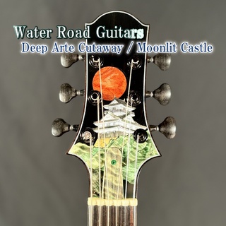 Water Road Guitars Deep Arte Cutaway /Moonlit Castle【オーダー】【未展示品】【現物画像】