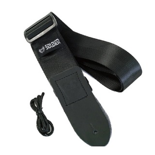 Soldier StrapSoldier Strap ソルジャーストラップ STP-NST-1150 黒 ギターストラップ