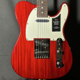 Fender PLAYER II Telecaster Transparent Cherry【現物画像】