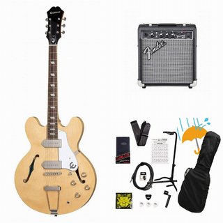 Epiphone Casino Natural カジノ Fender 10Wアンプ付属エレキギター初心者セットR【WEBSHOP】