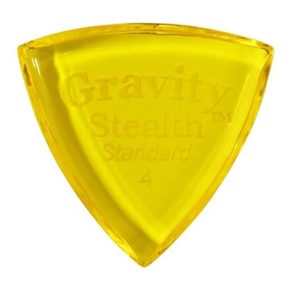 Gravity Guitar Picks Stealth -Standard- GSSS4P 4.0mm Yellow ギターピック