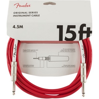 Fender フェンダー Original Series Instrument Cable SS 15' FRD ギターケーブル