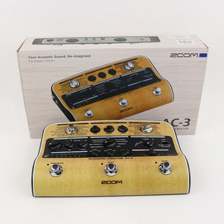 ZOOM 【中古】 アコースティックギター用プリアンプ ZOOM AC-3 Acoustic Creator