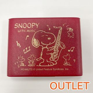 SNOOPY STS05R 赤 リードケース テナーサックス 5枚収納可