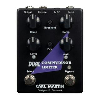 Carl Martinより、高品質な2chコンプレッサー・ペダル“Dual Compressor