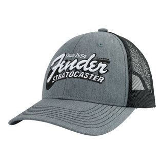 Fender Fender フェンダー Stratocaster Guitar Hat Heather Gray メッシュキャップ