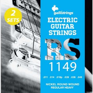 Galli Strings RS1149 Regular Heavy Nickel Round Wound For Electric Guitar .011-.049【池袋店】