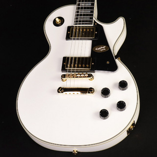 Epiphone Inspired by Gibson Custom Les Paul Custom Alpine White ≪S/N:23121522735≫ 【心斎橋店】