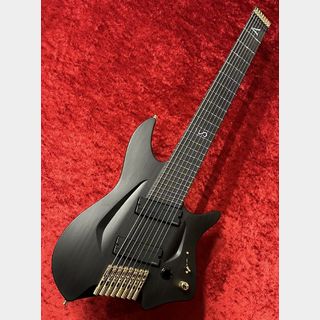 Aristides Guitars H/08R/FX/B/GD/BLK ≒2.773Kg【8弦】【ヘッドレス】