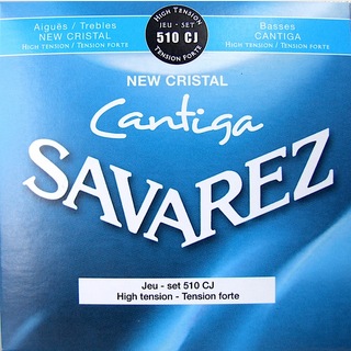 SAVAREZ510CJ NEW CRISTAL Cantiga ×6SET HIGH TENSION SET クラシックギター弦