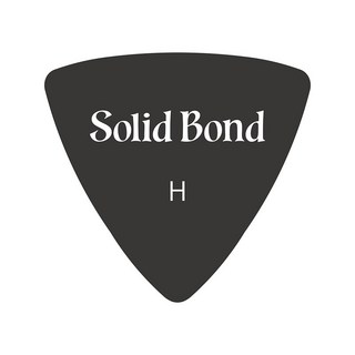 Solid BondTriangle Pick [PR1-BKH] ×10枚セット