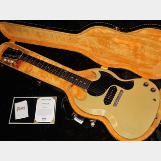Gibson Custom Shop Murphy Lab 1963 SG Junior Lightning Bar Ultra Light Aged PSL : TV Yellow