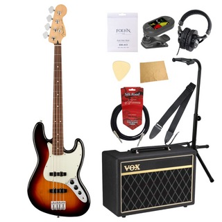 Fender Player Jazz Bass PF 3TS フェンダー エレキベース VOXアンプ付き 入門10点 初心者セット