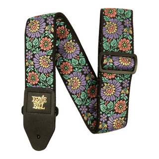 ERNIE BALL #5340 Evening Bloom Jacquard Strap【即日発送】