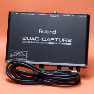 ギター Roland  QUAD-CAPTURE Amazon.co.jp: Roland ローランド オーディオインターフェイス