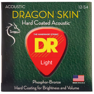 DR DRAGON SKIN DSA-12 Light 012-054 アコースティックギター コーティング弦 フォスファーブロンズ【ドラゴ