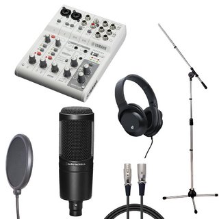 YAMAHA AG06 MK2 WH × audio-technica AT2020 【御茶ノ水本店】