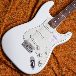 FenderMade in Japan Traditional 60s Stratocaster Rosewood Fingerboard Olympic White エレキギター ストラト