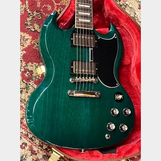 近日削除予定 極美品 Gibson SG Standard '61 GREEN Gibson Custom Shop '61 SG Standard Reissue, Aged Teal