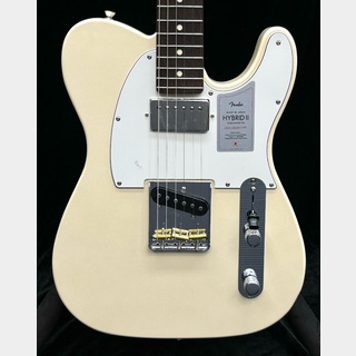 Fender 2024 Collection Made in Japan Hybrid II Telecaster SH -Olympic Pearl-【JD24001517】【3.42kg】