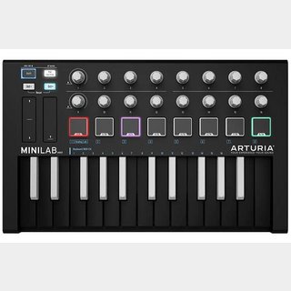 ArturiaMiniLab MKII INVERTED リバース鍵盤 25鍵盤MIDIキーボード (MINILAB MK2)【池袋店】