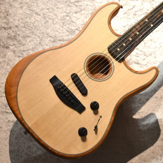 Fender American Acoustasonic Stratocaster Ebony Fingerboard Natural #US218942A 【2.44kg】