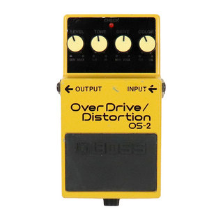 BOSS 【中古】オーバードライブ ディストーション BOSS OS-2 OverDrive Distortion ギターエフェクター