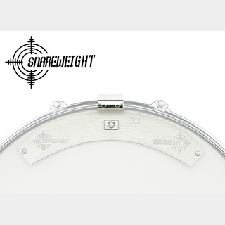 SNAREWEIGHTM80 White (ホワイト) レザー製ミュート ドラム用ミュート
