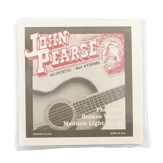 John Pearse 720ML アコースティックギター弦 13-52×6セット