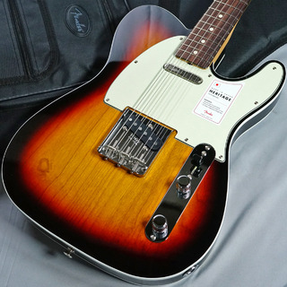 Fender Made in Japan Heritage 60s Telecaster Custom Rosewood Fingerboard 3-Color Sunburst