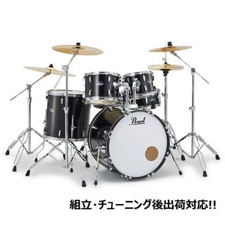 Pearl RS525SCWN/C-2CSN(2クラッシュ) #31-ジェットブラック ROADSHOW (組立て配送)【池袋店】