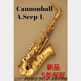 CannonBall A.Scep-L【新品】【キャノンボール】【アルトサックス】【管楽器専門店】【お茶の水サックスフロア】