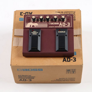 BOSS 【中古】アコースティックプロセッサー BOSS AD-3 ACOUSTIC INSTRUMENT PROCESSOR ボス ギターエフェクター