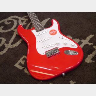 Squier by FenderSonic Stratocaster HT Laurel Fingerboard White Pickguard Torino Red 