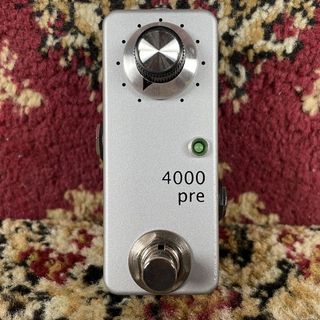 Zahnrad by nature sound 4000pre コンパクトエフェクター プリアンプ ブースター