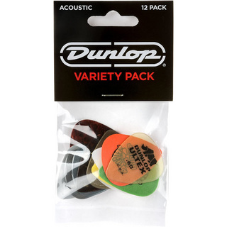 Jim Dunlop PVP112 アコースティックギターピック バラエティパック 12枚入