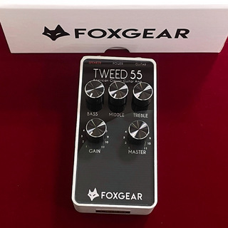 FOXGEAR TWEED 55 【在庫入替特価・1台限り】【正規輸入品5年保証】【ペダルタイプの55wアンプヘッド】