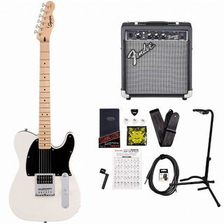 Squier by Fender Sonic Esquire H Maple Fingerboard Black Pickguard Arctic White FenderFrontman10Gアンプ付属エレキギタ
